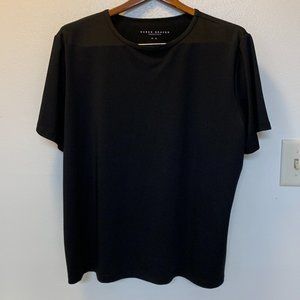 Susan Graver Essentials Designer Women's Black Top Short Sleeve Size XL